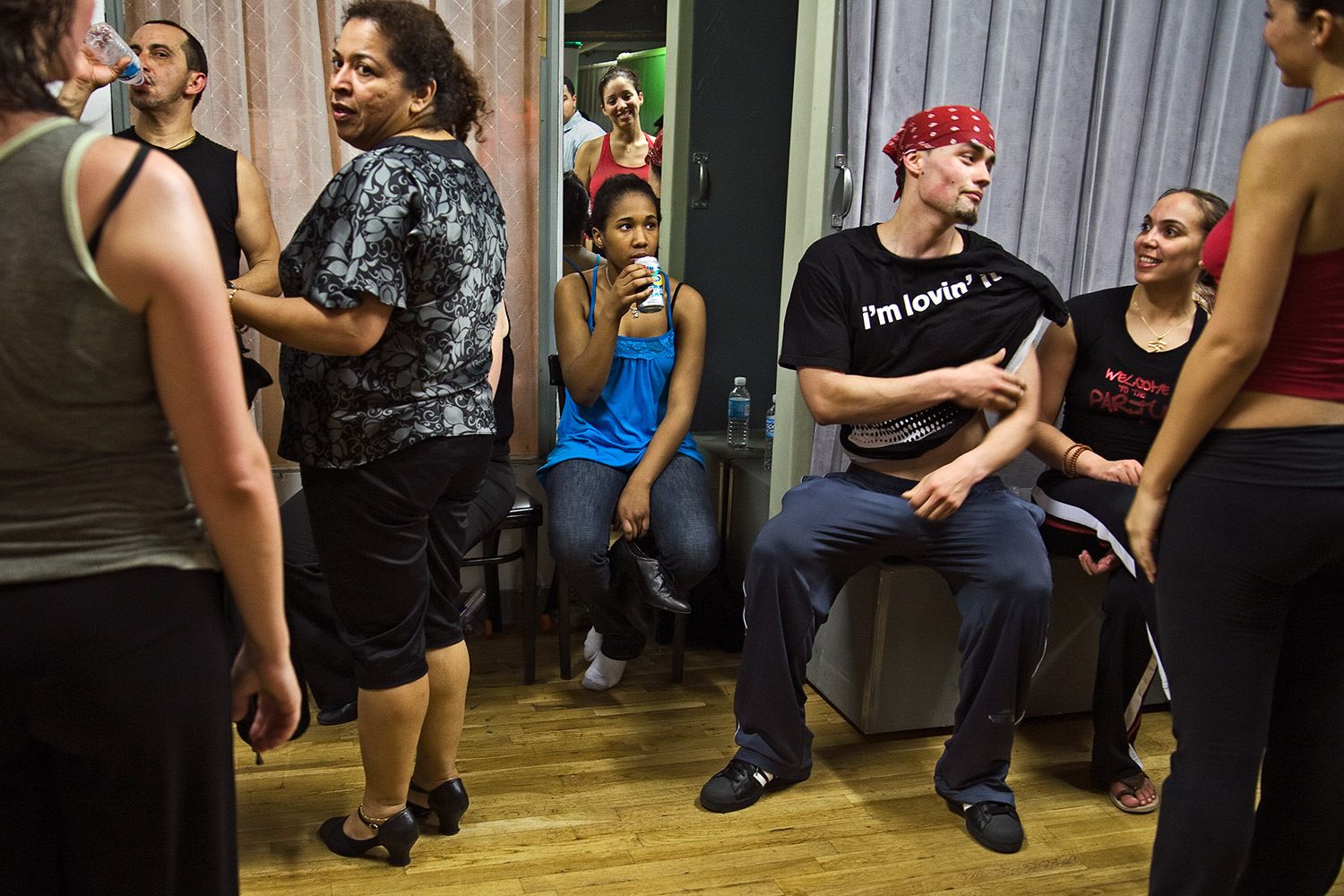 At the end of a social at Jimmy Anton's