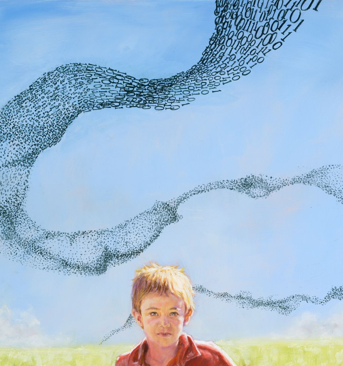 Detail of "Binary Murmuration"