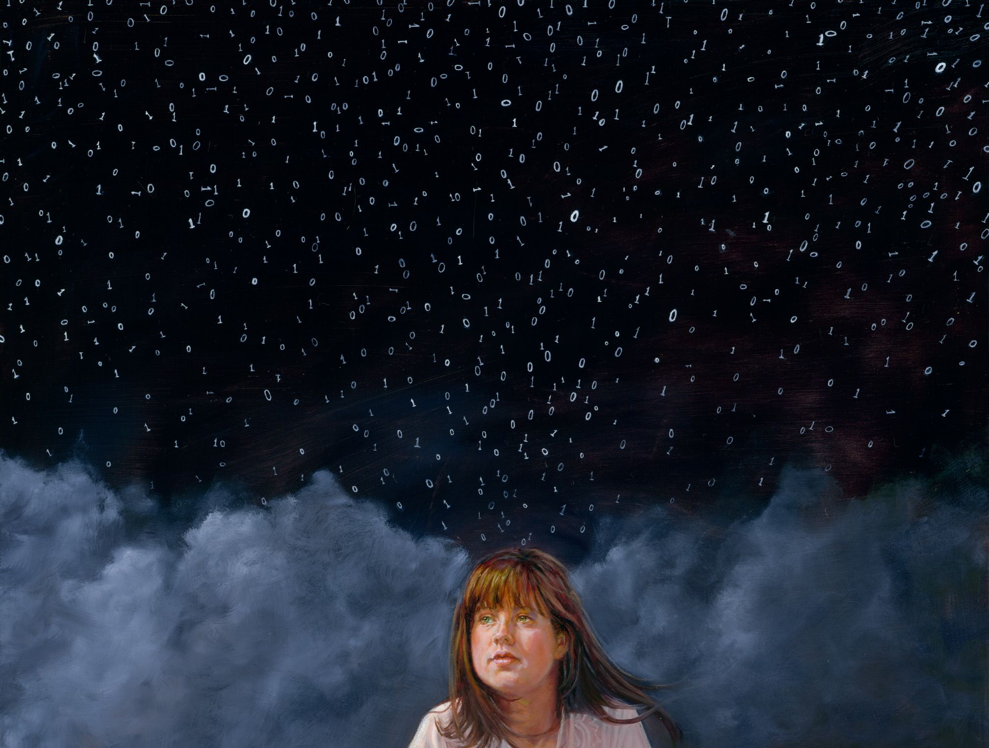 Detail of "Binary Night"