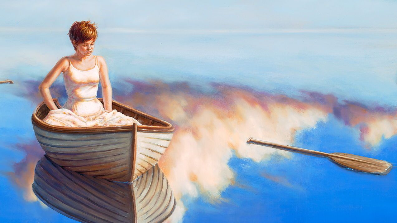 Detail of "Letting Go"