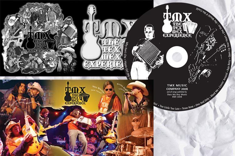 Tex Mex Experience CD Package Design