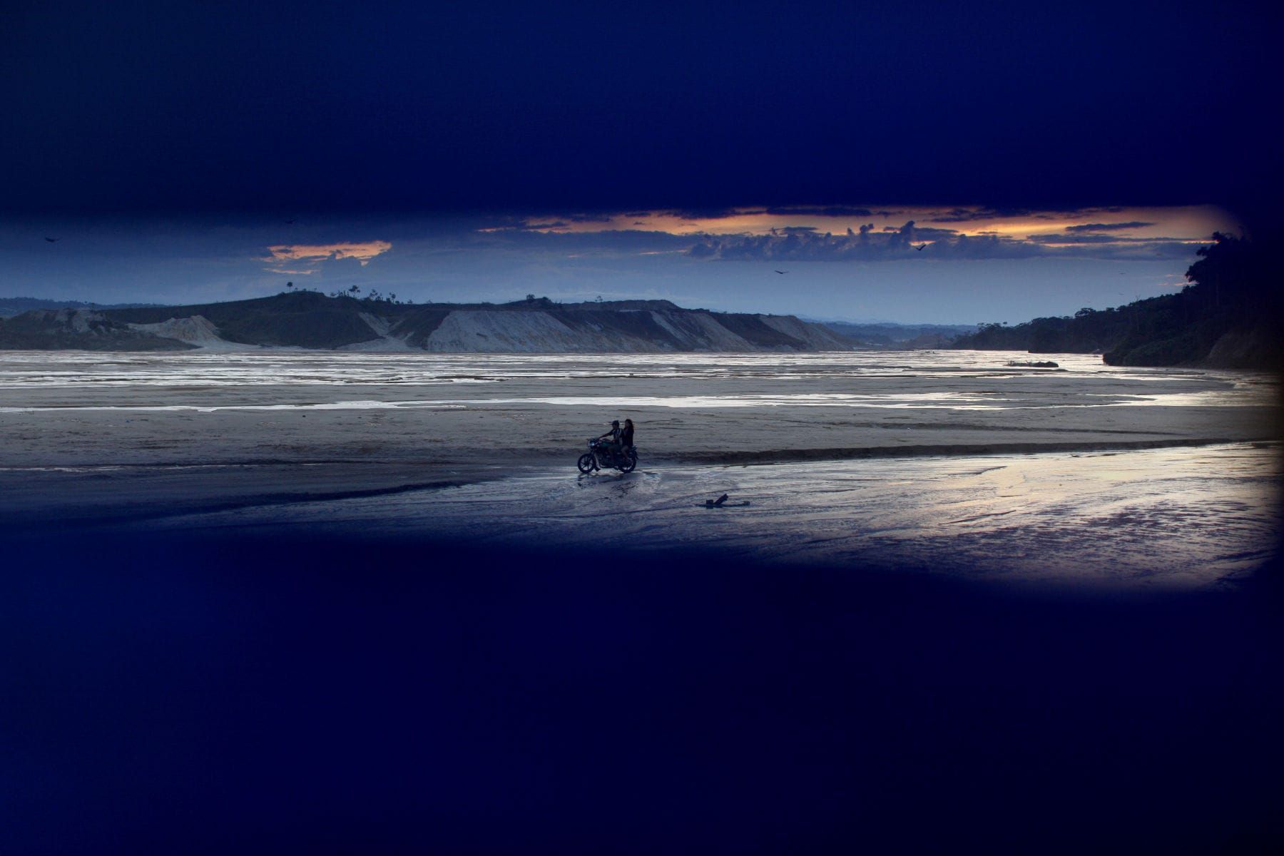 Illegal Gold mining in Amazon