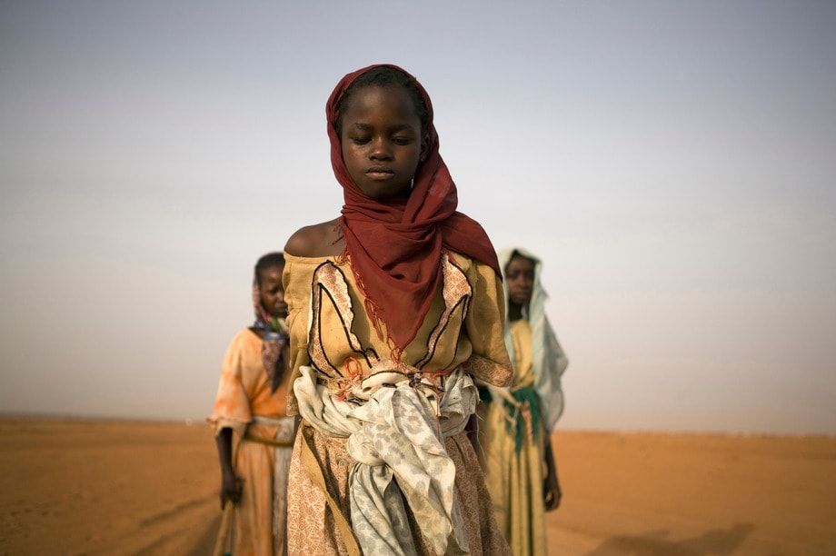 Displaced Darfuri Girls