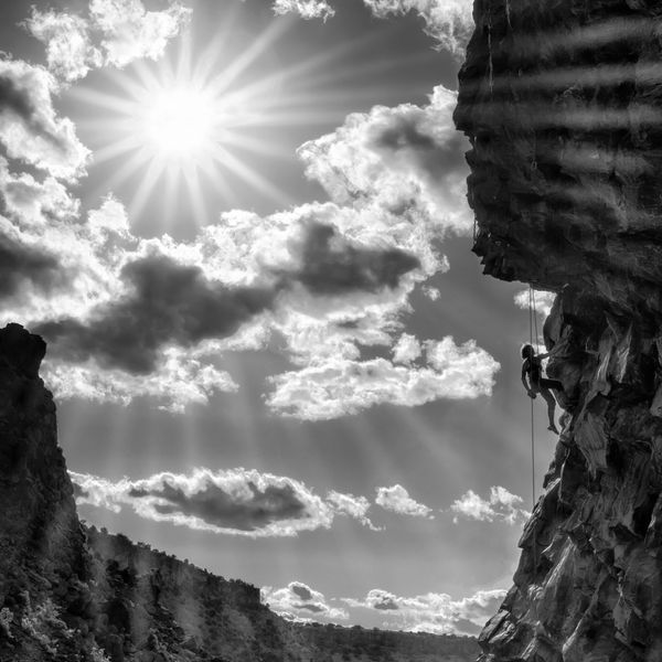"Into the Light" Diablo Canyon, New Mexico