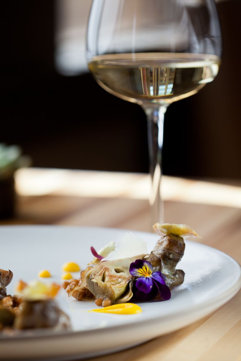 Wheat Berry and Sunchoke Salad