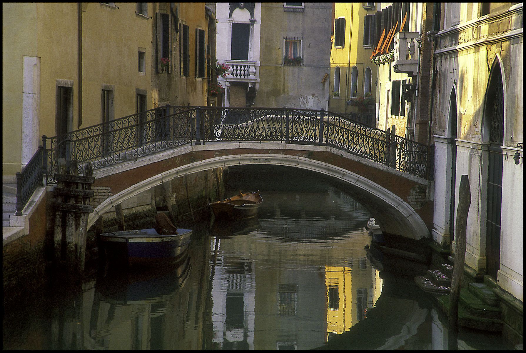 Venice Canal and Bridge, 2000