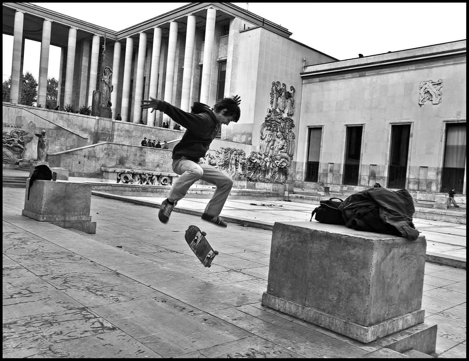 Skateboarder, Palais de Tokyo, October, 2010