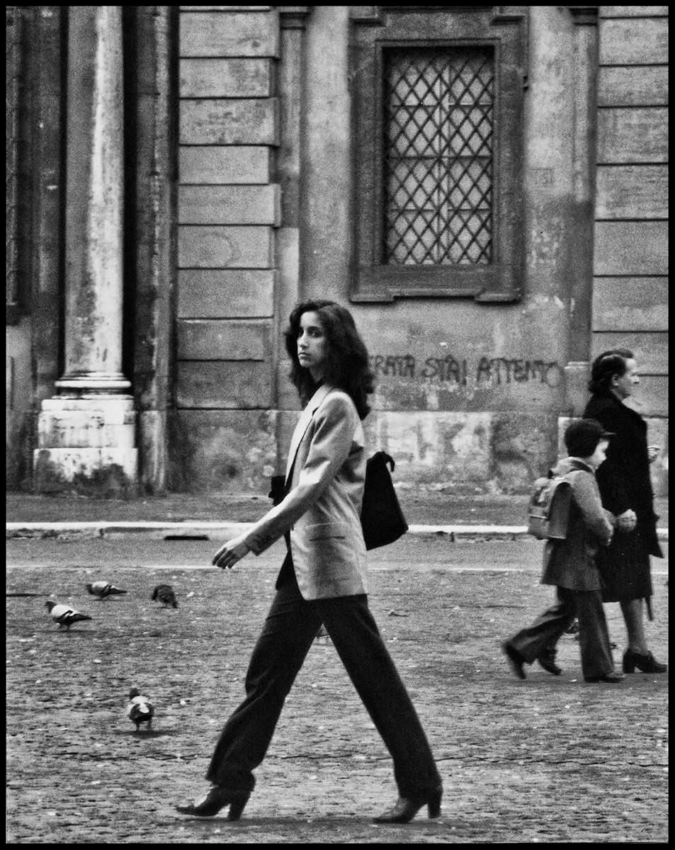 Near Piazza Navona. Rome, 1979