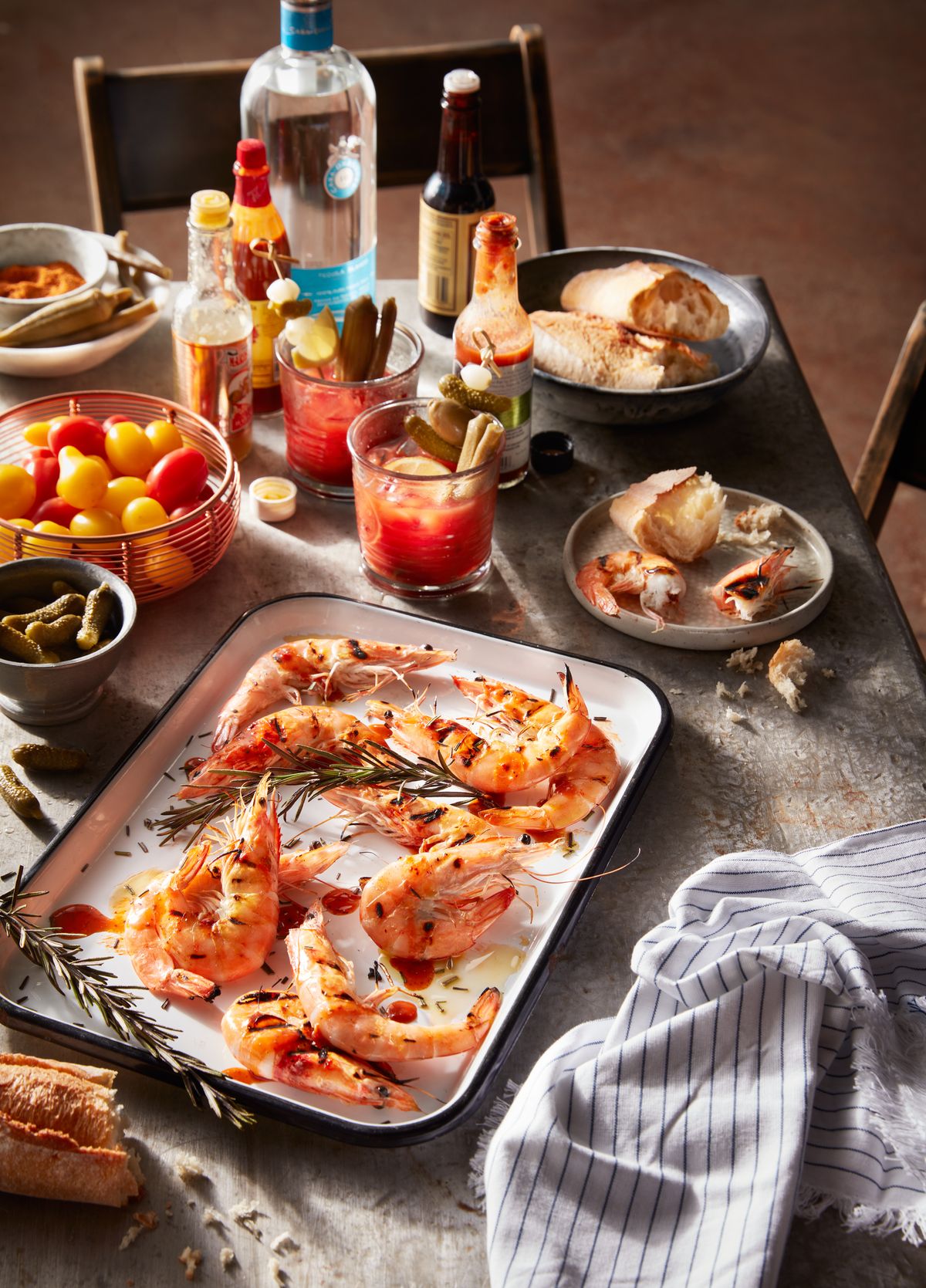 lisa bishop food stylist- sunday morning shrimp and bloodies