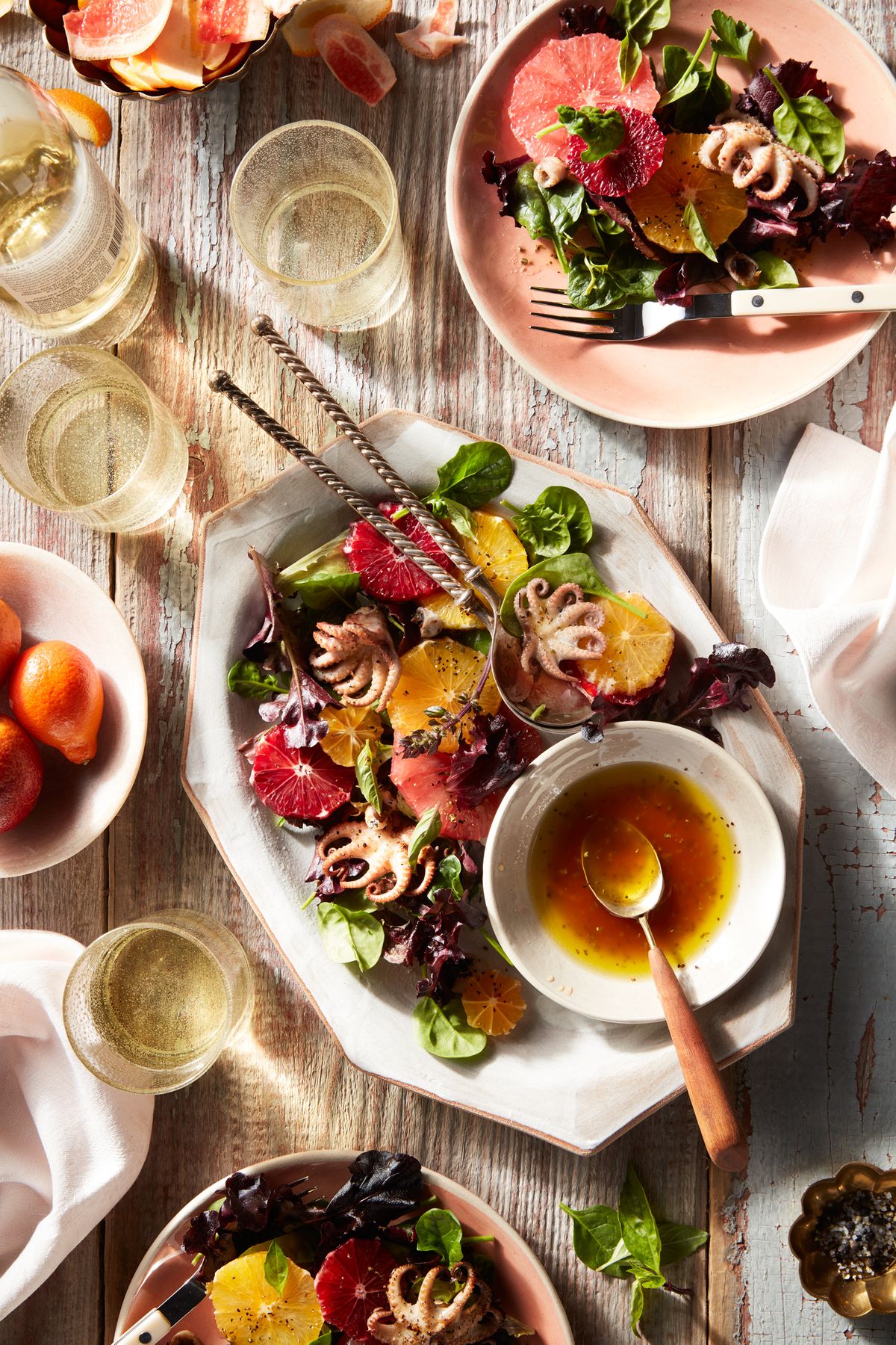 lisa bishop food stylist- grilled octopus and citrus salad