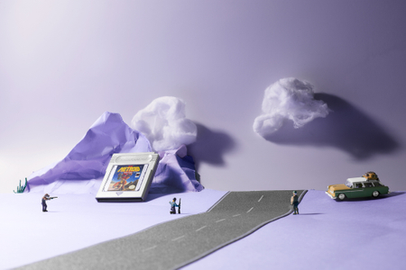 Metroid Monolith — Game Boy Color Monolith Fine Art Tabletop Series by Los Angeles Commercial Product and Auction Photographer Victor Koroma | Featured on Booooooom