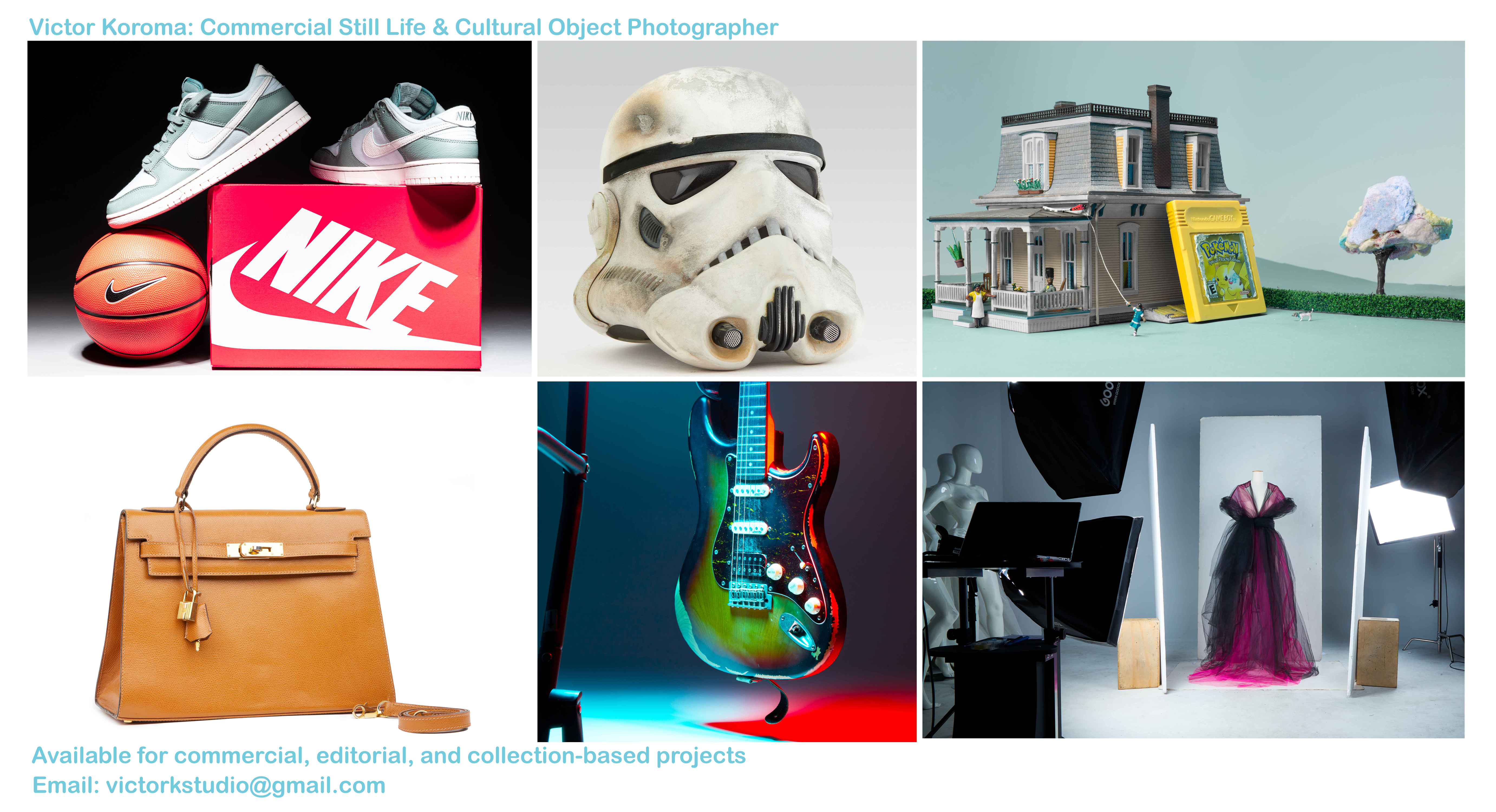 Commercial Product & Auction Photographer Los Angeles — Victor Koroma