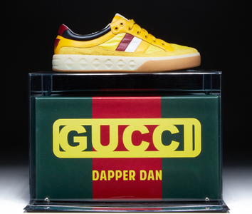 Gucci Dapper Dan Sneaker Auction Photography Los Angeles — Victor Koroma