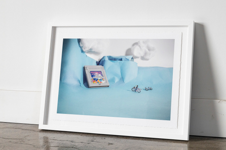 Tetris Monolith Framed Print — Game Boy Color Monolith Fine Art Series by Los Angeles Commercial Product and Auction Photographer Victor Koroma | Featured on Booooooom

