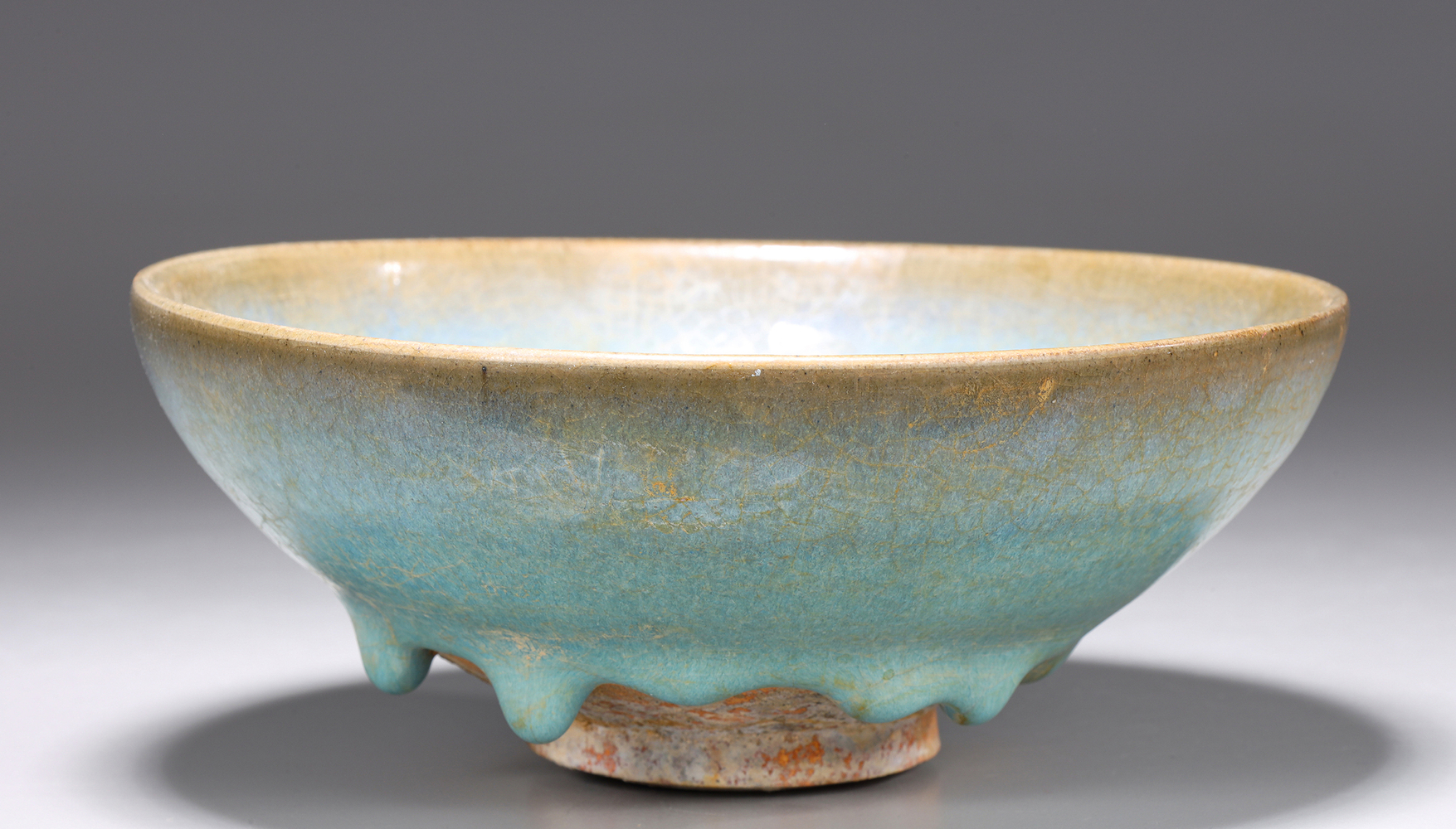 Chinese Jun Ware Blue Glazed Bowl Song Yuan Dynasty — I.M. Chait LiveAuctioneers Victor Koroma