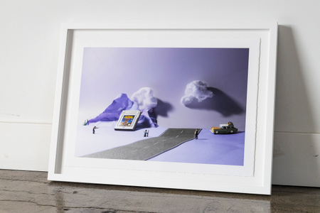 Metroid Monolith Framed Print — Game Boy Color Monolith Fine Art Series by Los Angeles Commercial Product and Auction Photographer Victor Koroma | Featured on Booooooom