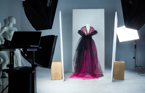 Black and Pink Tulle Dress – Victor Koroma Photography for Juliens Auctions