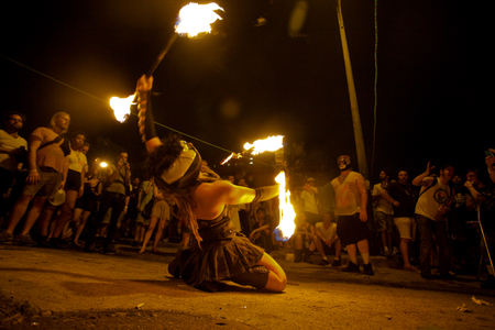 Fire Show Wham City Baltimore — Fine Art Photography | Victor Koroma