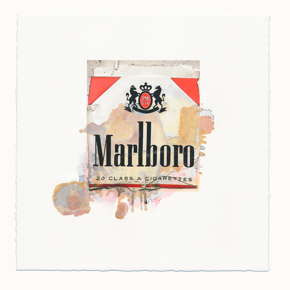A Beautiful Mess: Marlboro Spill — Fine Art Mixed Media Photography | Victor Koroma

