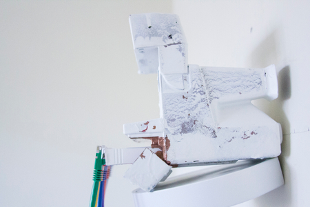 A work in progress installation about how the technology that produced physical instant images from polaroid cameras transitioned into the technology that produced data file based images that exist instantly on smartphones, the internet, and apps like instagram. The Photographic Moment of Transcendent Transition