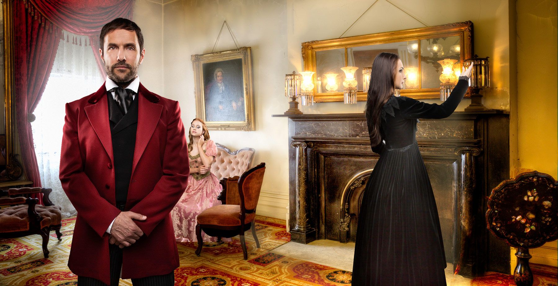 The Victorian “era” lasted as long as 
Victoria reigned (1837-1901). It was a time of industrial growth, social change, civil war, repression, expression 
and great clothing. Since I’m somewhat of a Henry James geek ( The American, Daisy Miller, Washington Square...), 
I’ve tried to populate this series with characters representative of that time and place. 
I think at times that I would have been perfect for that period. Except, of course, for that NO penicillin thing... The New Victorians #16