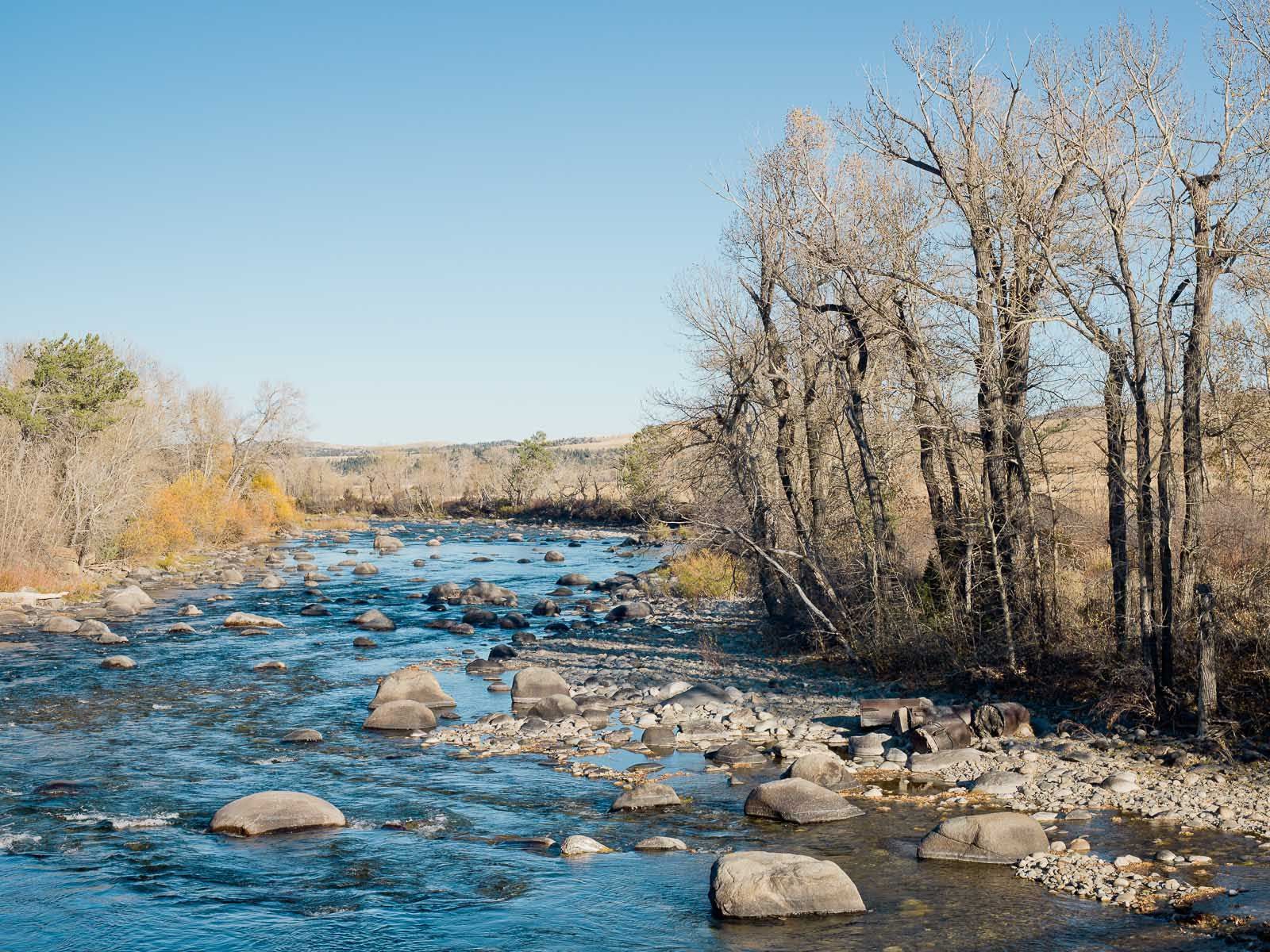 Boulder River in Montana, a tributary of the Yellowstone River