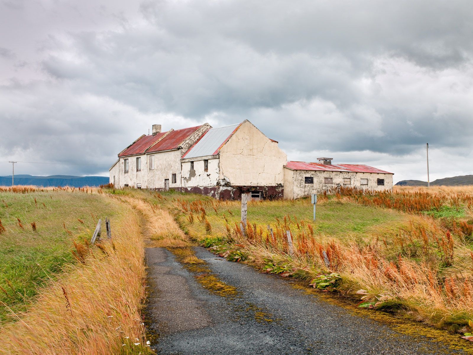 Abandoned Home Not Far From Reykjavik