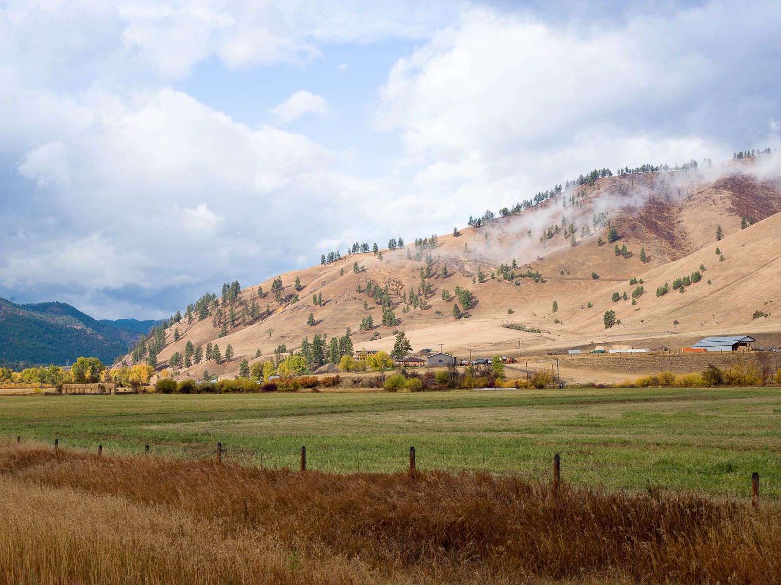 I-90 Along The Clark Fork River Near Missoula