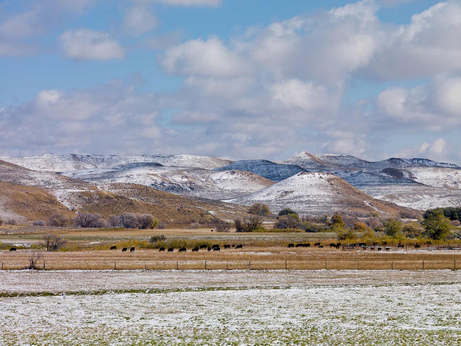 Snow in Eastern Wyoming