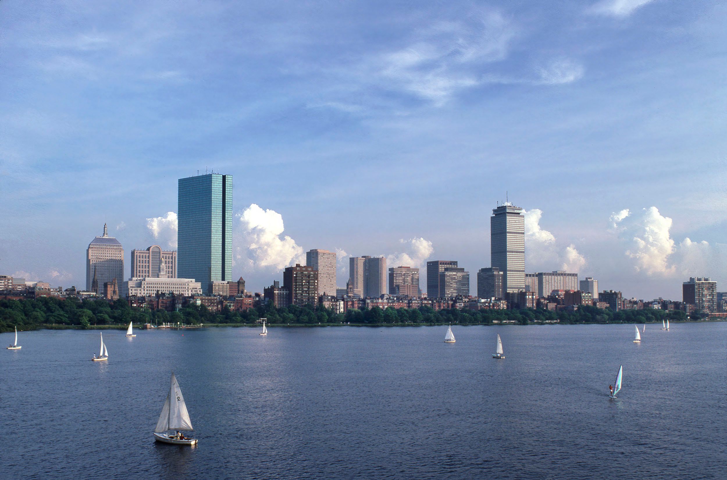 Charles River and Back Bay Buildings