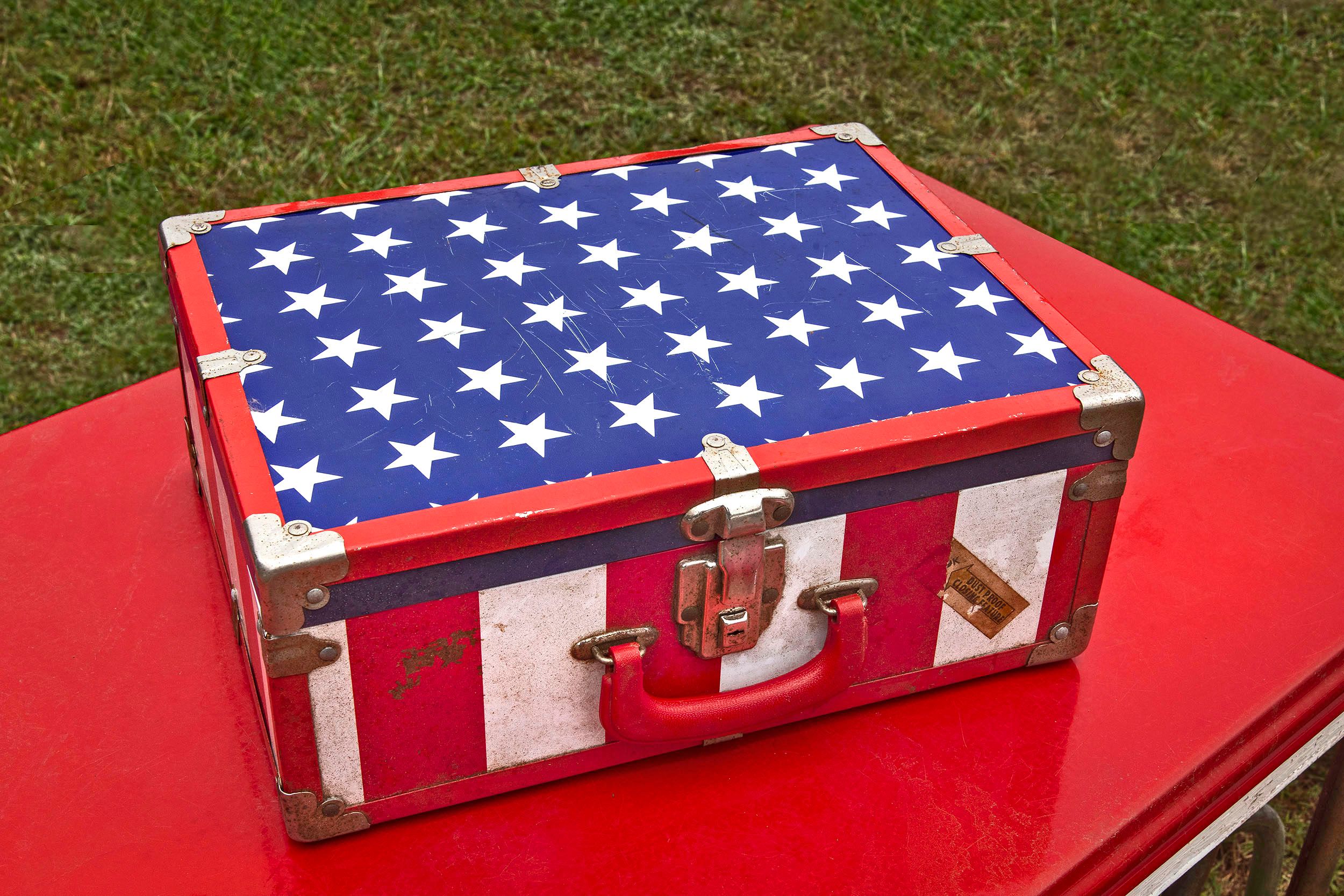 Patriotic Suitcase