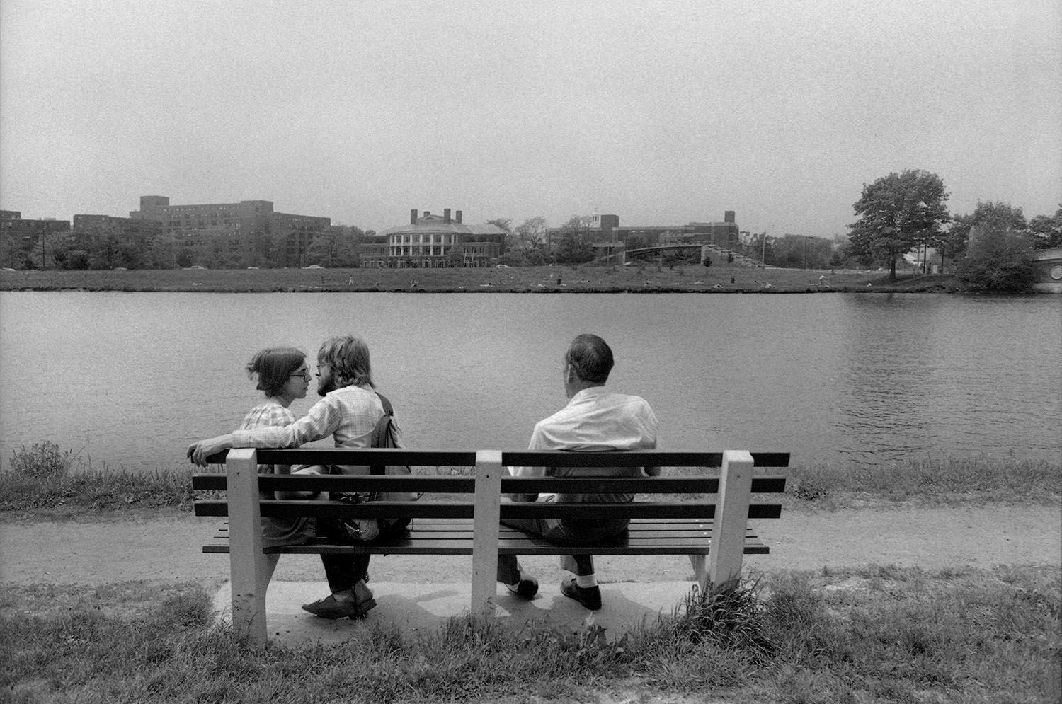 Couple on Park Bench