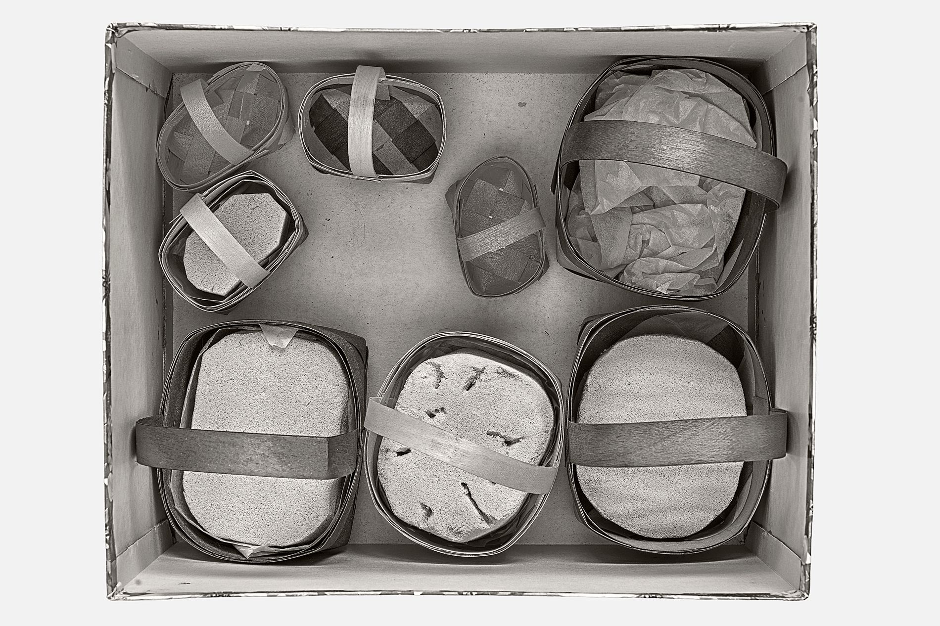 Straw Baskets with Oasis