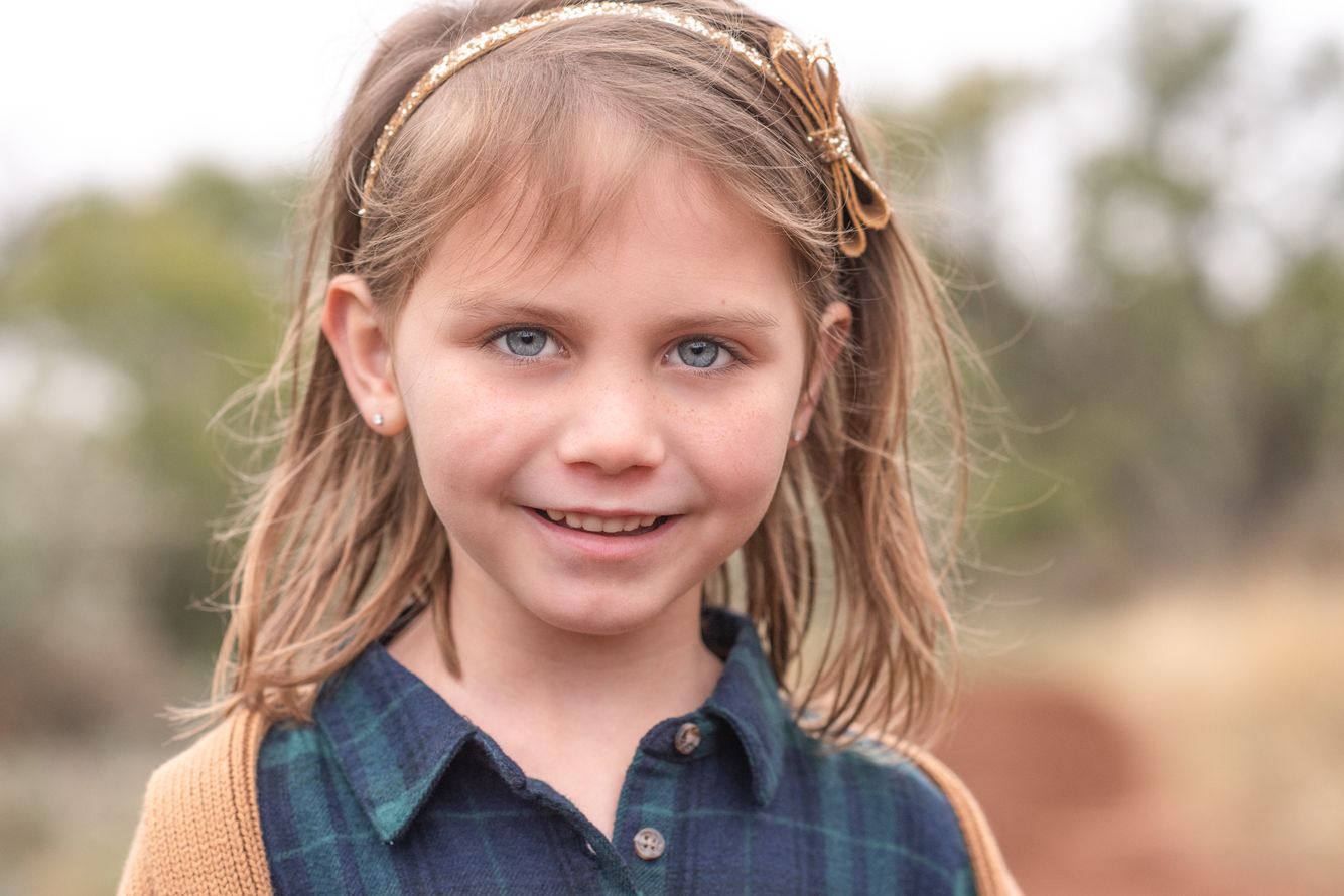 Outdoor child portrait