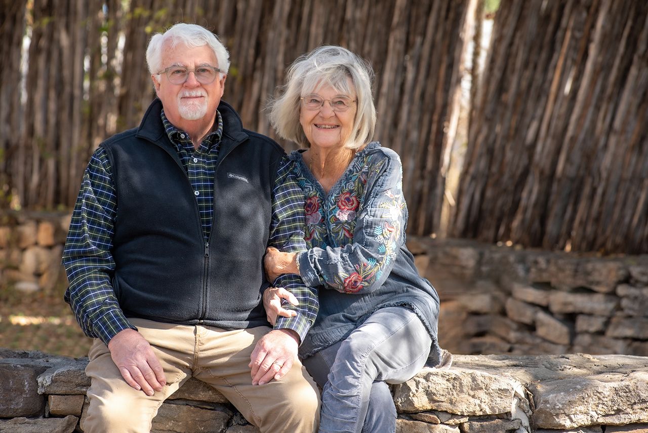 Outdoor couple's portrait