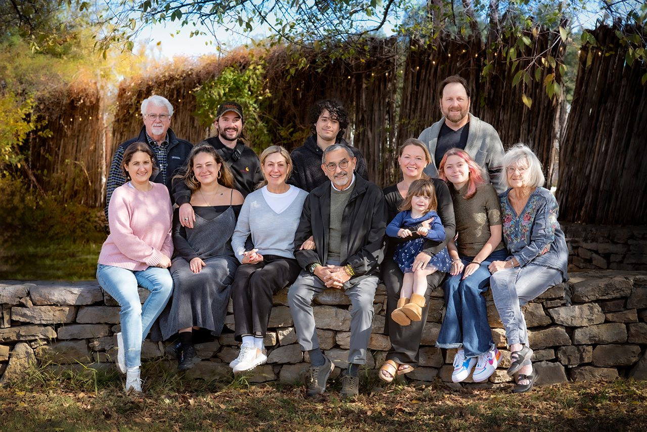 Extended family portrait