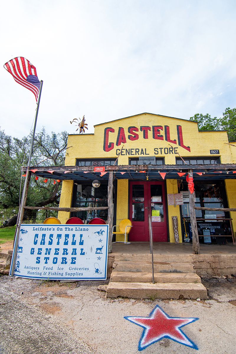The Castell General Store front