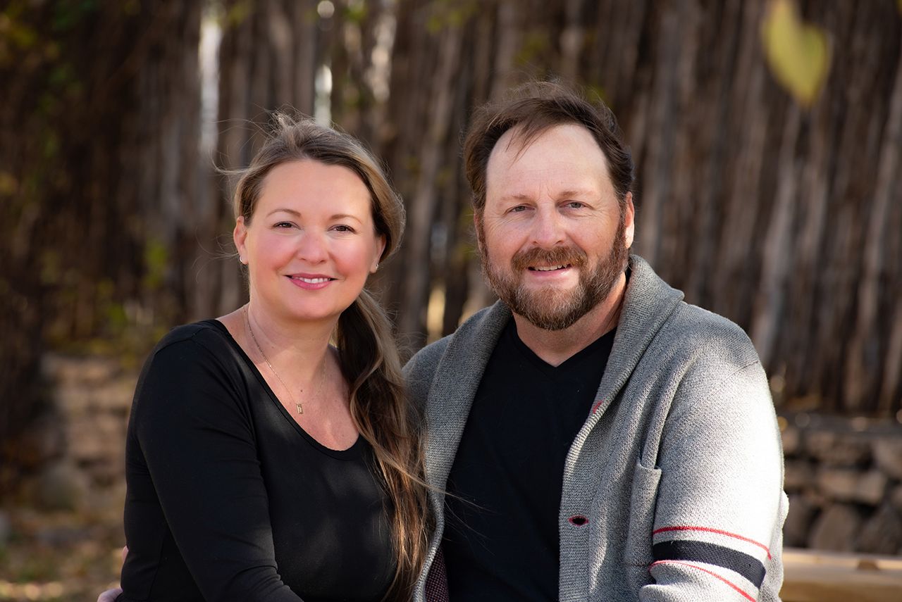 Outdoor couple's portrait