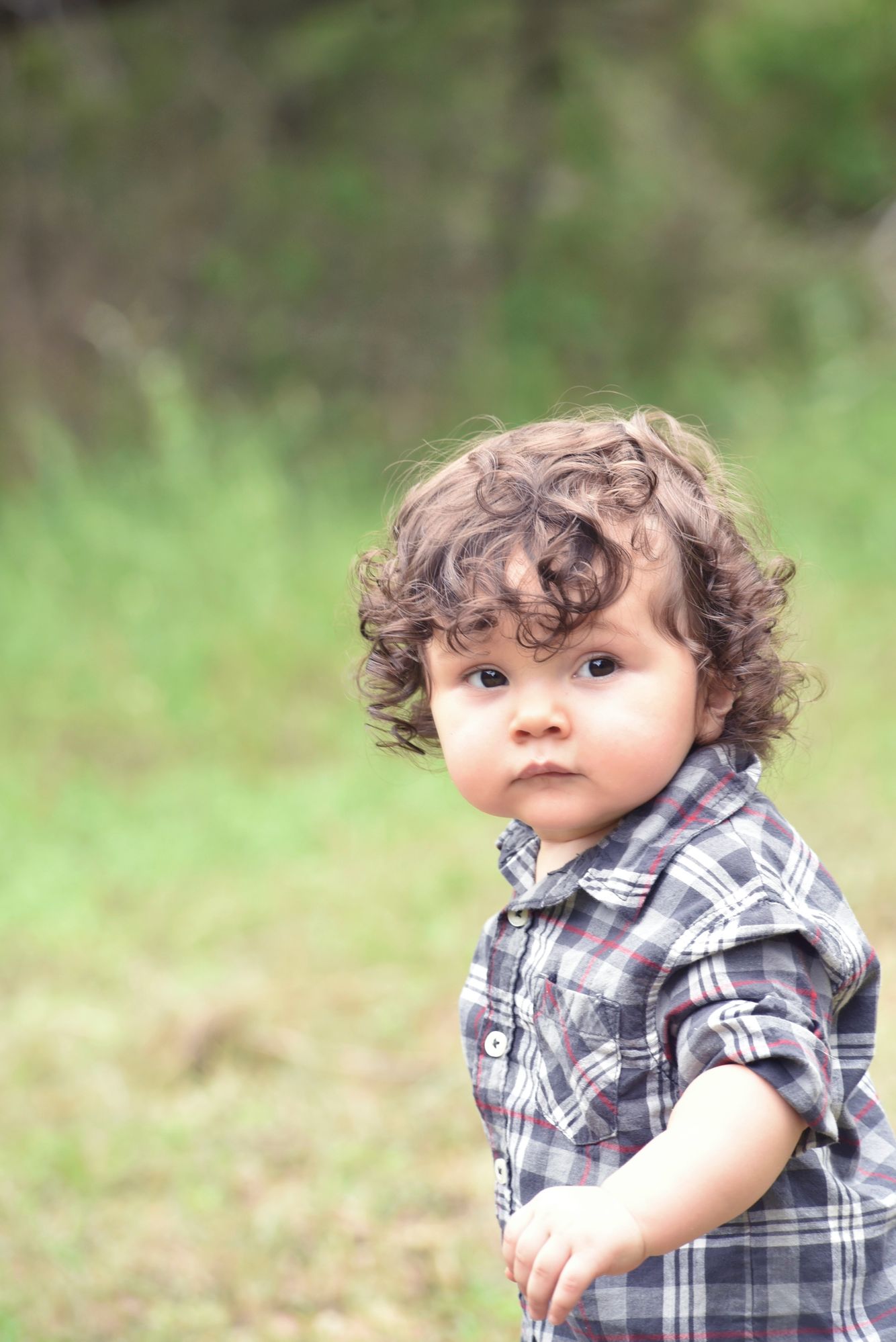 outdoor child portrait