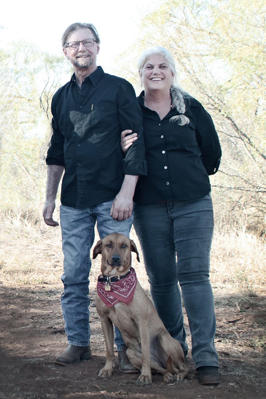 Outdoor family portrait