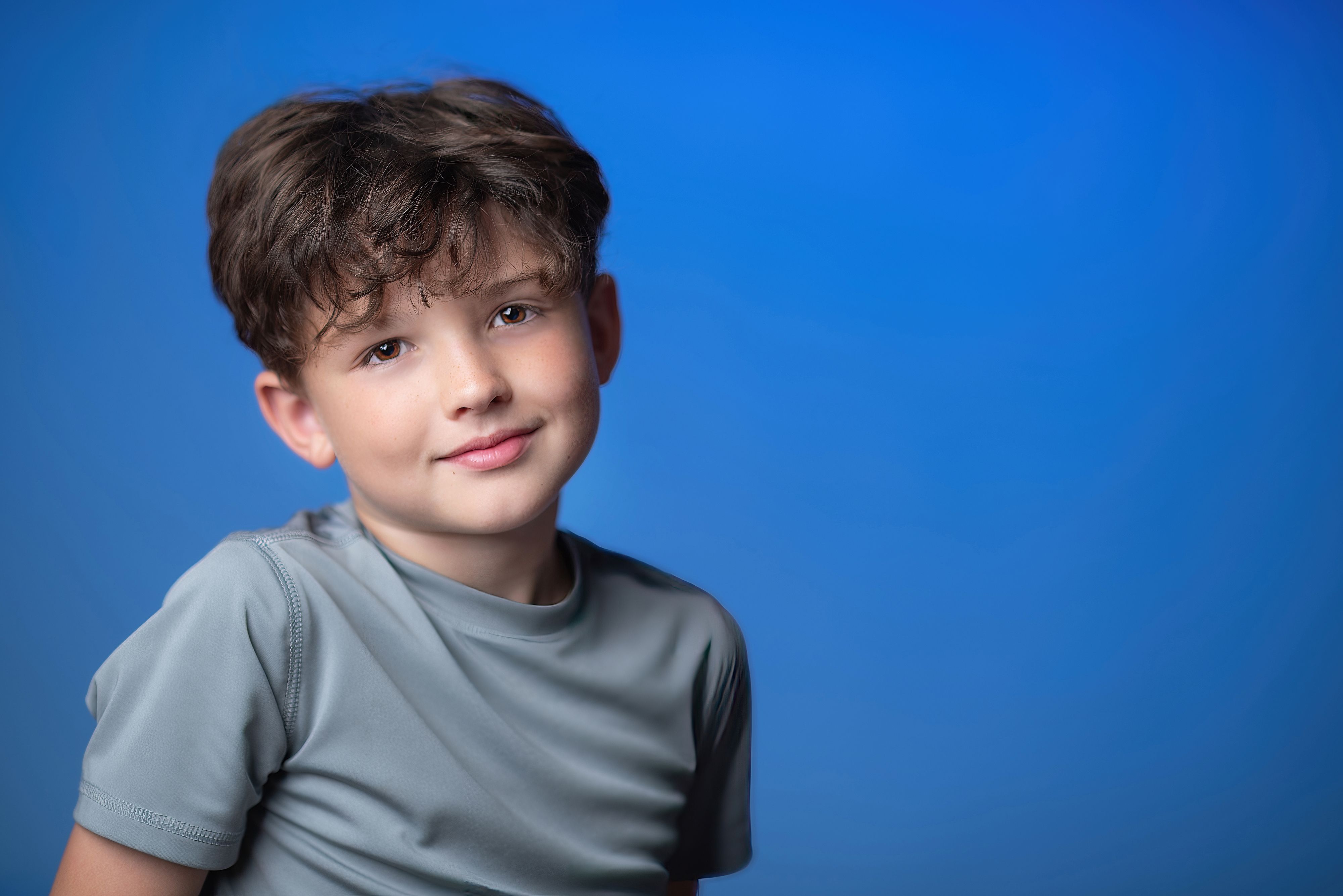 A young boy portrait