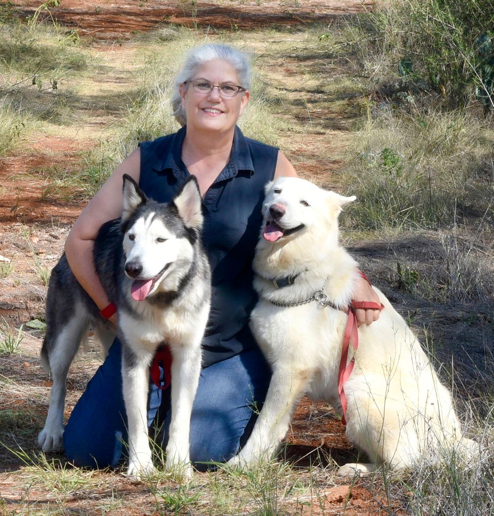 Outdoor portrait with pups