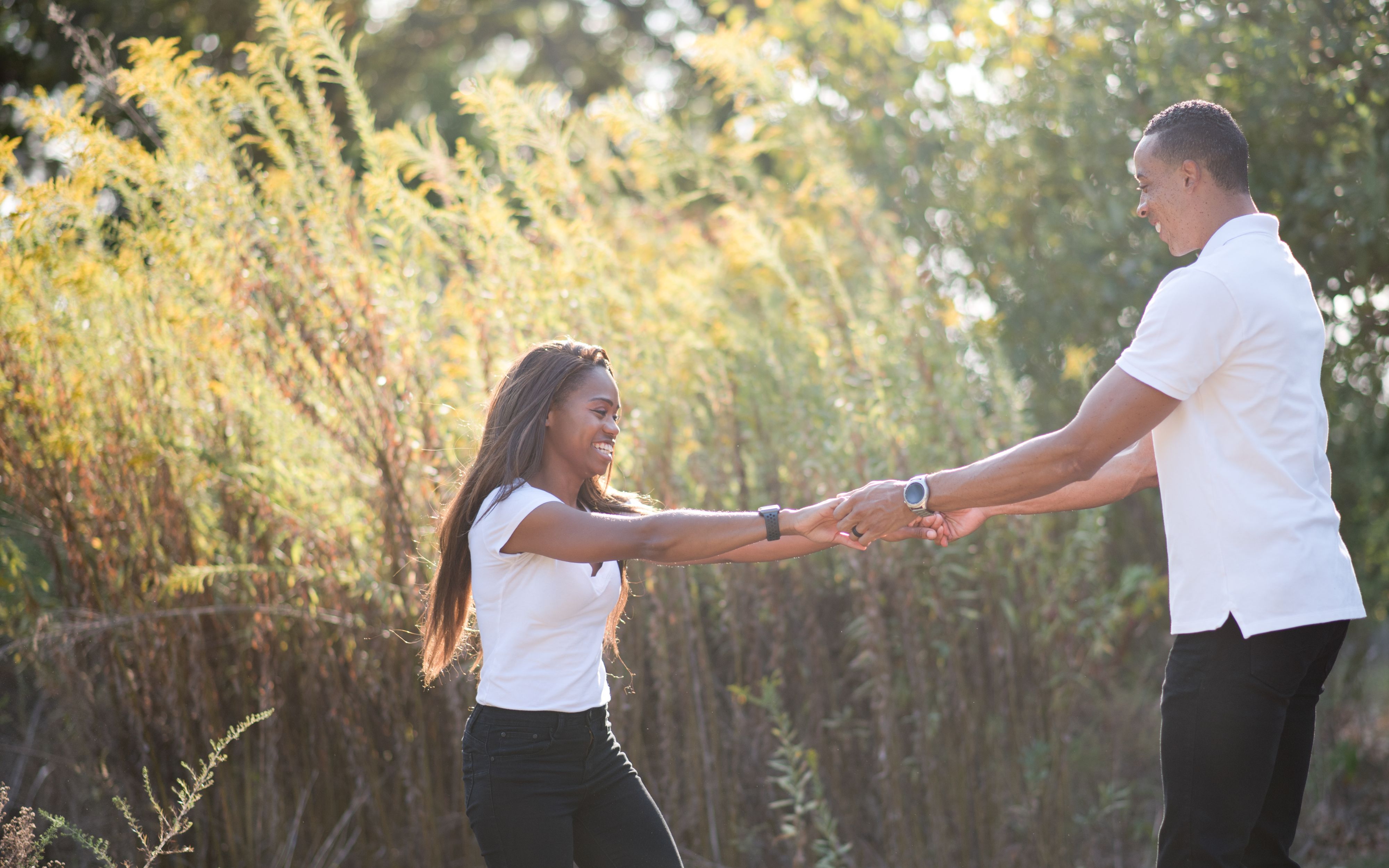 couples portrait session candid moment Orlando, FL