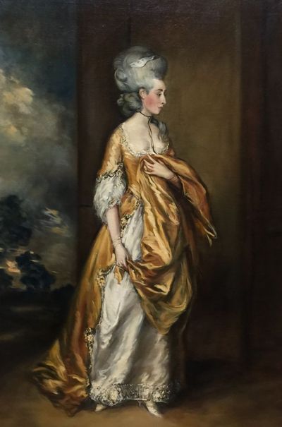 Copy after Mrs Grace Dalrymple Elliot by Gainsborough