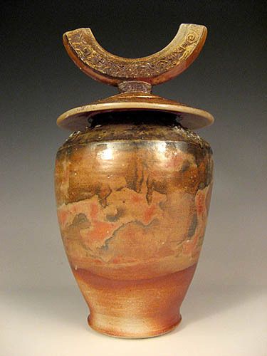 Samurai Lidded Jar