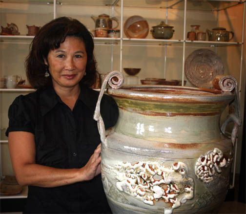 I put me in the picture to show the scale.