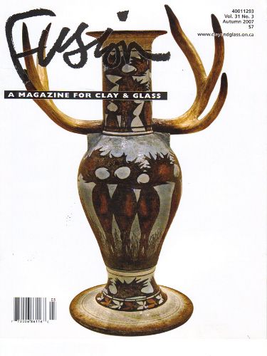 APERIATOR - which means "it shall be opened". St. Augustine concludes his Confessions with this one word - an invitation to open yourself to adventure, to explore, to have a faith journey in life. Fusion Magazine: www.clayandglass.on.caVolume 31, No. 3 Autumn 2007 Pages 4-5