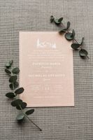 Wedding Invitations with Eucalyptus