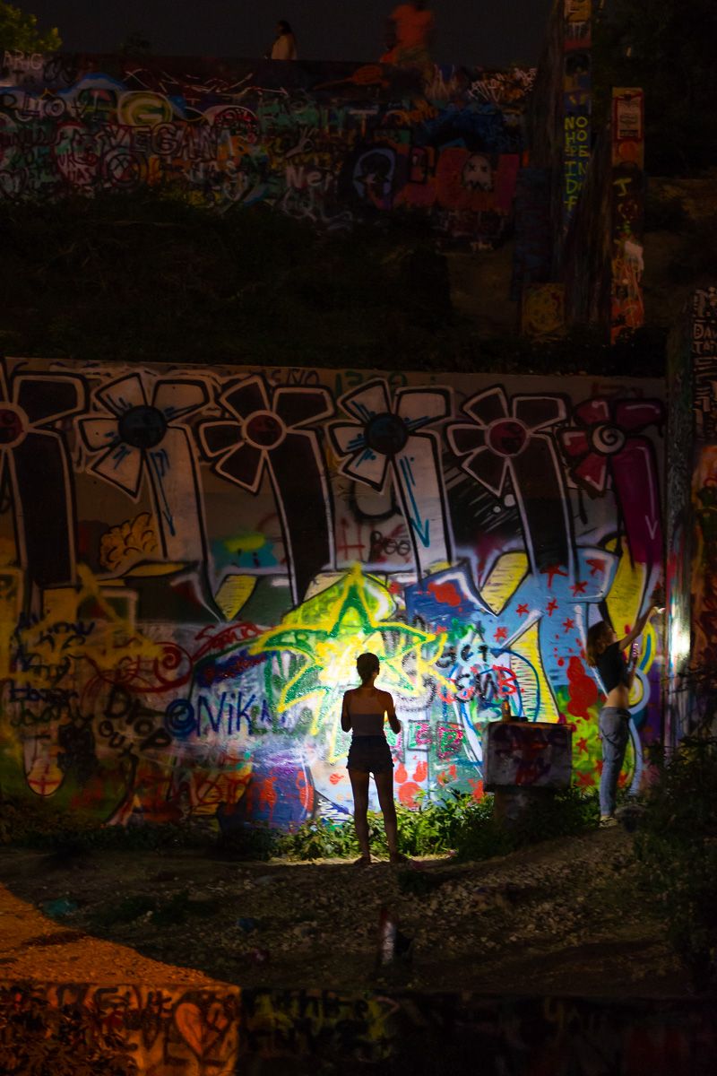 HOPE Graffiti Park, Austin, Texas HOPE Grafitti Park, Austin, Texas