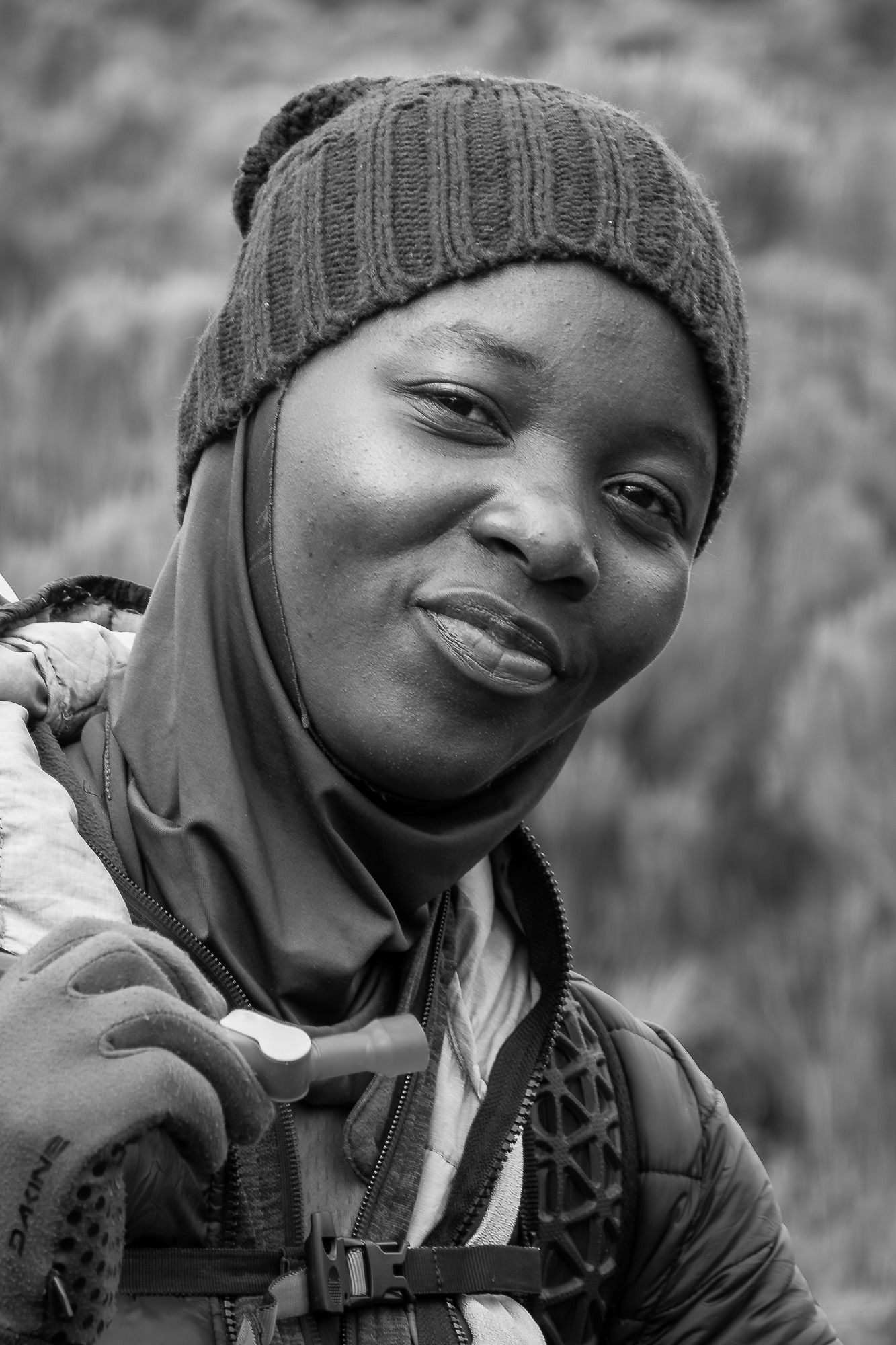 Shadia, mountain guide, Kilimanjaro